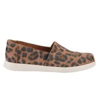 Toms Alpargata Plus Womens Shoes | Slip On Shoes | Brown Sugar / Animal Print | UK Size 8