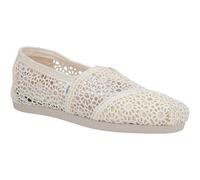 Toms Shoes Espadrilles Moroccan Crochet Natural Tan 10016241-10 Women Size 7
