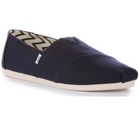 Toms Shoes Alpargata Espadrilles Cotton Canvas Navy Mens UK 7