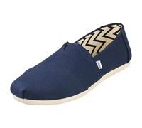 Toms Alpargata 100% Cotton Women's Navy Espadrilles UK 4