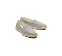 Toms Alpargata Rope 100% Cotton Women's Drizzle Grey Espadrilles UK 8