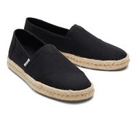TOMS Alpargata Rope 2.0 100% Cotton Men's Black Espadrilles