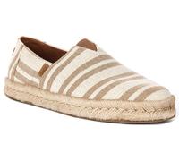 Toms Alpargata Rope 2.0 Espadrilles Mens Trainer In Beige Brown UK 7 - 12