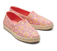 Toms Alpargata Rope 2.0 Polyester Women's Shell Pink Espadrilles UK 8