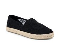 Crochet Espadrilles Women Toms Flo Alrope Noir 40