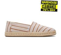 Toms Alpargata Rope 2.0 100% Cotton Women's Ballet Pink Espadrilles UK 4
