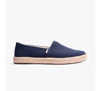 Toms Alpargata Rope 2.0 Womens Cotton Slip-On Comfort Casual Navy Espadrilles