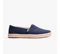 Women's TOMS ALPARGATA ROPE 2.0 Womens Espadrilles Navy - Size: 5