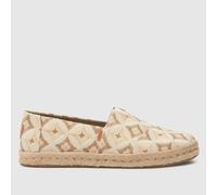 TOMS Alpargata Rope 2.0 Woven Flats in Natural UK 3