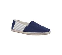 Toms Alpargata Rope Blue & Stripe Pumps Natural