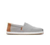 TOMS Men's Alp FWD Sneaker, Drizzle Grey Brushed Twill/Tan Suede, 12 UK