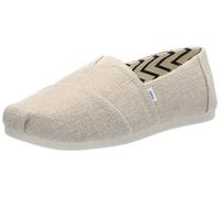 TOMS Women's Alpargata Loafer Flat, Natural Undyed Wide Heritage Canvas, 6 UK