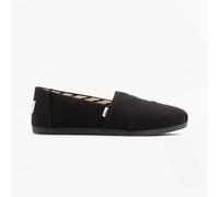 TOMS ALPARGATA Womens Cotton Espadrille Black - UK 4