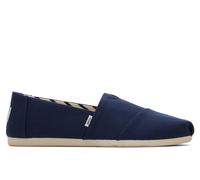 TOMS Women's Classic Canvas Alpargata Slip-On Shoes - Comfortable & Eco-Friendly Fashion Footwear Navy
