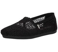 Toms Apargata Crochet Espadrilles Women Black Sandal - UK 7