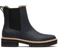 (Black, 7 (Adults')) TOMS Bennet Nubuck Women's Black Boots