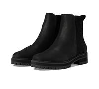 (Black, 7 (Adults')) TOMS Bennet Leather Women's Black Boots