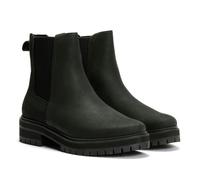 TOMS Bennet Leather Women's Black Boots - UK 7 / EU 40 / US 9