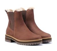 Toms Bennet Nubuck Womens Oak Boots - Brown material_leather1 - Size UK 7