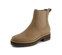 TOMS Bennet Leather Women's Dark Brown Boots