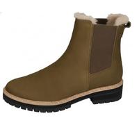 TOMS Bennet Leather Women's Dark Brown Boots (Olive, 4 UK, UK Footwear Size System, Adult, Women, Numeric, Medium, 4)