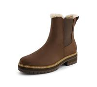 TOMS Bennet Leather Women's Dark Brown Boots - UK