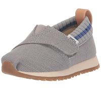 TOMS Boys Alpargata Resident Sneaker, Shadow Heritage Canvas, 10 UK Child