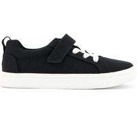TOMS Boys Cruz Lace-up Hook and Loop Sneaker, Black, 5 UK
