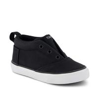 TOMS Boys Fenix Mid Lace-Up Sneaker, Black Microsuede, 7 UK Child