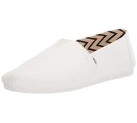 TOMS Men's Alpargata Loafer Flat, White, 6 UK