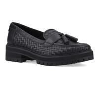 Toms Cara Womens Black Loafers - Size UK 6