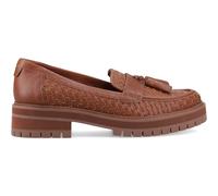 TOMS Cara Woven Brown Synthetic Blend Female Slip On Ladies Shoes