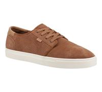 TOMS Mens Carlo 2.0 Lace Up Sneakers Shoes Casual - White, Brown, 8 UK