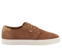 Toms Carlo 2.0 Leather Men's Walnut Trainers UK 8