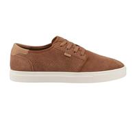 (Brown, 7 (Adults')) TOMS Carlo 2.0 Leather Men's Walnut Trainers