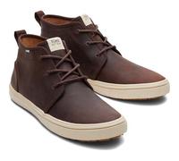 Toms Carlo Mid Terrain Mens Brown Water Resistant Chukka Ankle Boots Size 8-12