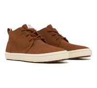 TOMS Men's Carlo Mid Terrain Sneaker, Walnut Water Resistant Leather, 9 UK