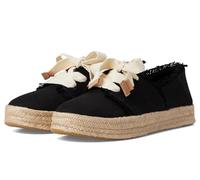 Toms CAROLINA LACE UP Shoes Espadrille in Black - UK 7 - Black