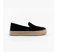 TOMS Carolina 100% Cow Women's Black Espadrilles - UK 7 / EU 40 / US 9