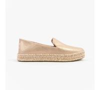 Toms Carolina Leather Women's Pale Rose Espadrilles UK 4