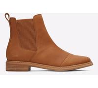 Toms Charlie Boots Womens | Slip On Shoes | Tan | UK Size 4