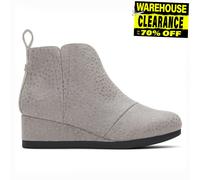 Toms Clare Kids Girls | Slip On Shoes | Drizzle Grey | UK Size 13