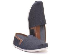 Toms Classic Slip On S-Canvas Slip On 3 - 8 In Navy Size UK 3 - 8