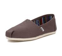 TOMS Classic Slip On Ash Grey Canvas - 3 UK