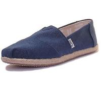 Toms Classic Slip On S-Canvas Slip On 3 - 8 In Navy Size UK 3 - 8