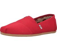 TOMS Classics for Men 1001 A07, Classic Espadrille for Men Red Size: 12