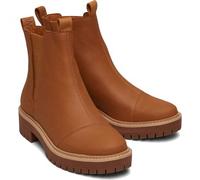 Toms Dakota Womens Brown Water Resistant Chelsea Ankle Boots Size UK 5-8