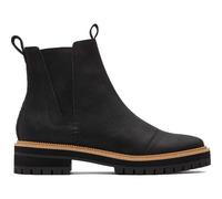 TOMS Women Dakota Boot_Water Resistant Oxford, Black/White, 5 UK
