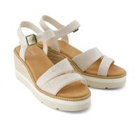 Toms Darya Nylon Womens Natural Sandals - Size UK 8