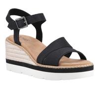 Toms Shoes Sandals Darya Synthetic Women's Black UK 8